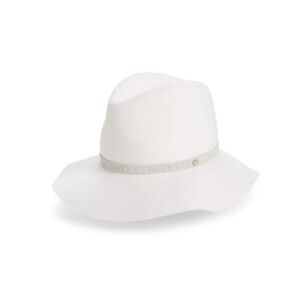 NWT Rag & Bone Off-White Wool Floppy Brim Fedora Size Small